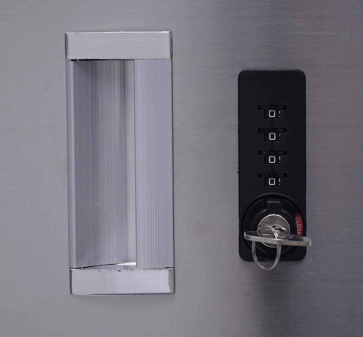 MÜLLTONNENBOX XL 1er 116x71x98cm erweiterbar Edelstahl 35kg - Silberfarben, Metall (71/116/98cm) - PROREGAL