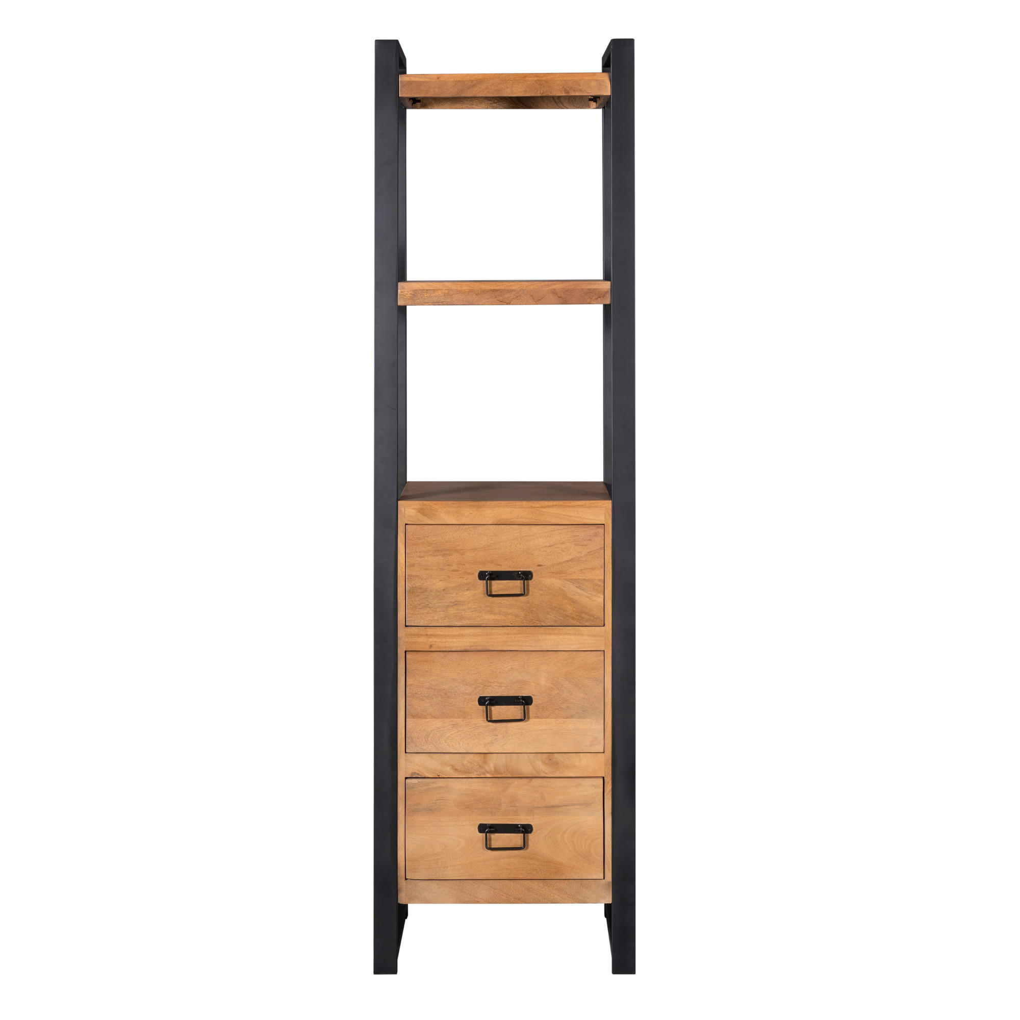 BÜCHERREGAL Boaz Braun 40/55/200 cm - Braun, Holz (55/200/40cm) - Starfurn