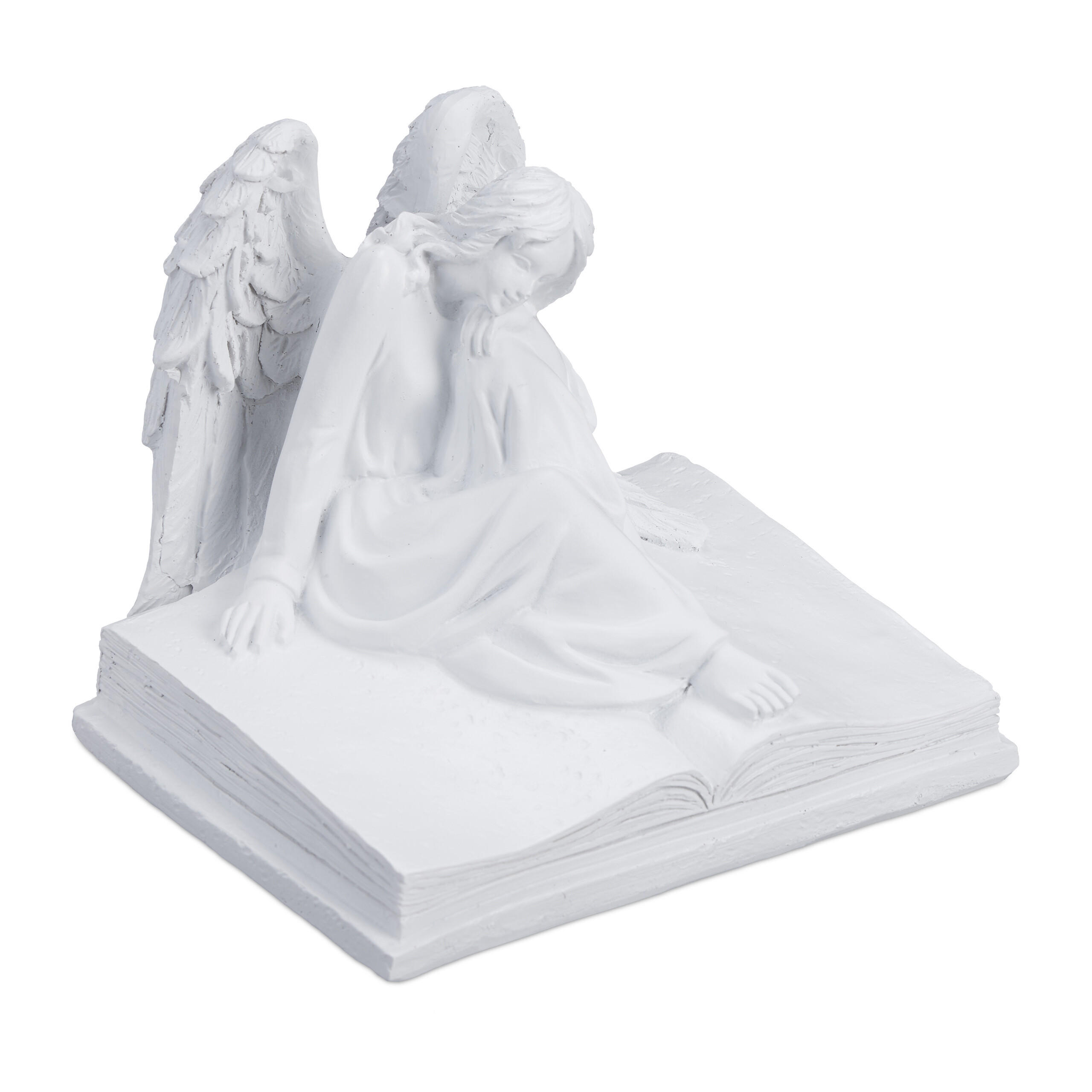 GRABENGEL - Weiß, Kunststoff (17.5/15/15.5cm) - Relaxdays