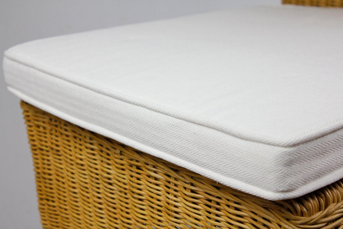 SITZKISSEN Larissa BWw 6er Set - Weiß, Textil (42/45/4cm) - Sedex