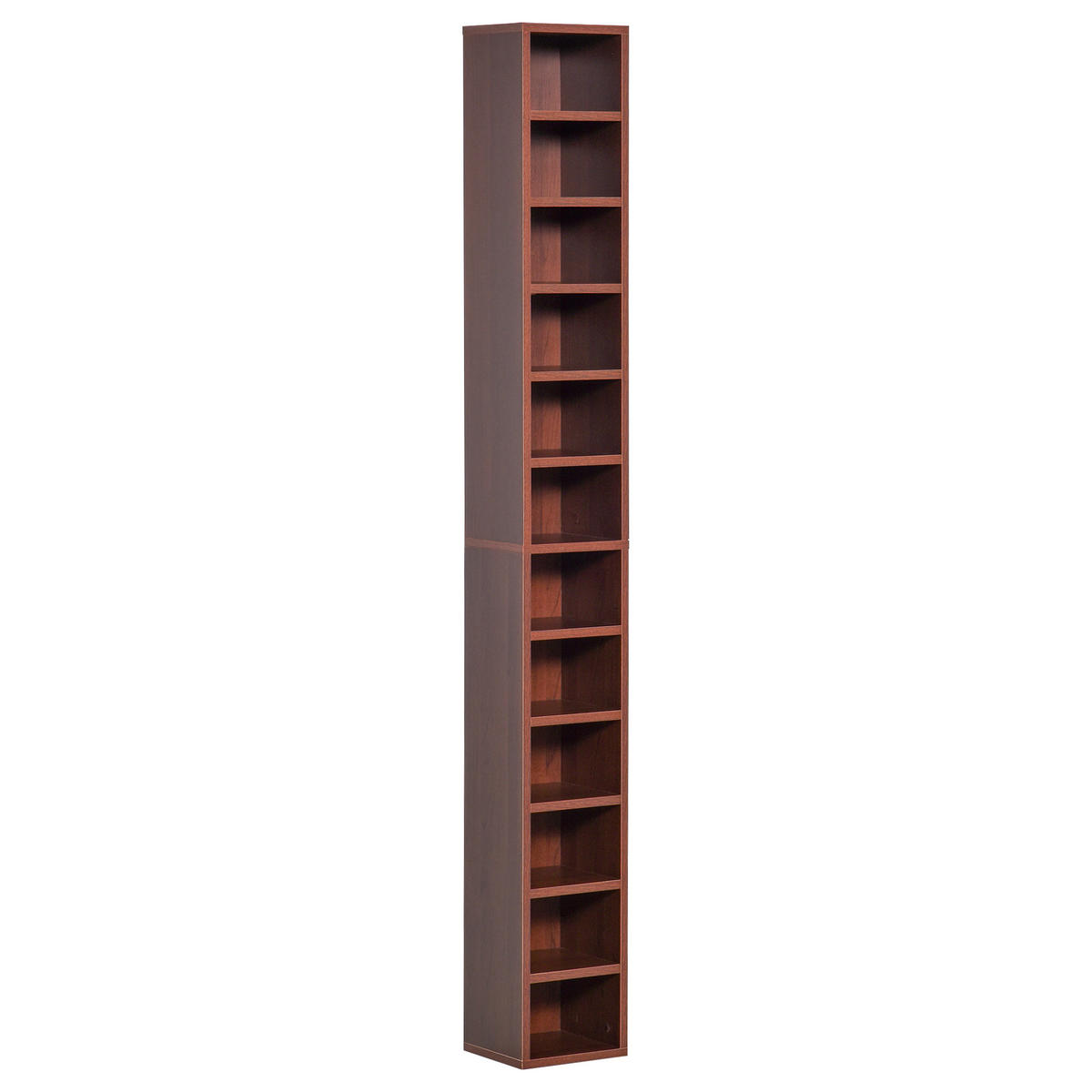 CD-REGAL DE-14399 12 Fächer, 175 cm Braun - Braun, Holzwerkstoff (20/175/21cm) - ComfortXL