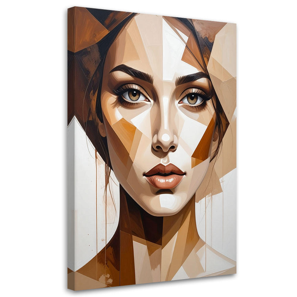 LEINWANDBILD Menschen & Charaktere 20x30cm - Beige, Textil (20/30cm) - Feeby