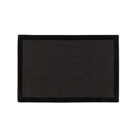 FUSSMATTE Sana Schwarz 60x90 cm - Schwarz, Kunststoff/Textil (60/90cm) - benuta Nest