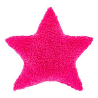 KISSEN White Xmas star - Rosa - 45/45/ cm - Pink, Textil (45/45cm) - Unique Living