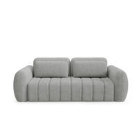 SCHLAFSOFA mit Bettkasten Premium Grau - Schwarz/Grau, Holz/Holzwerkstoff (266/95/110cm) - Furnisell