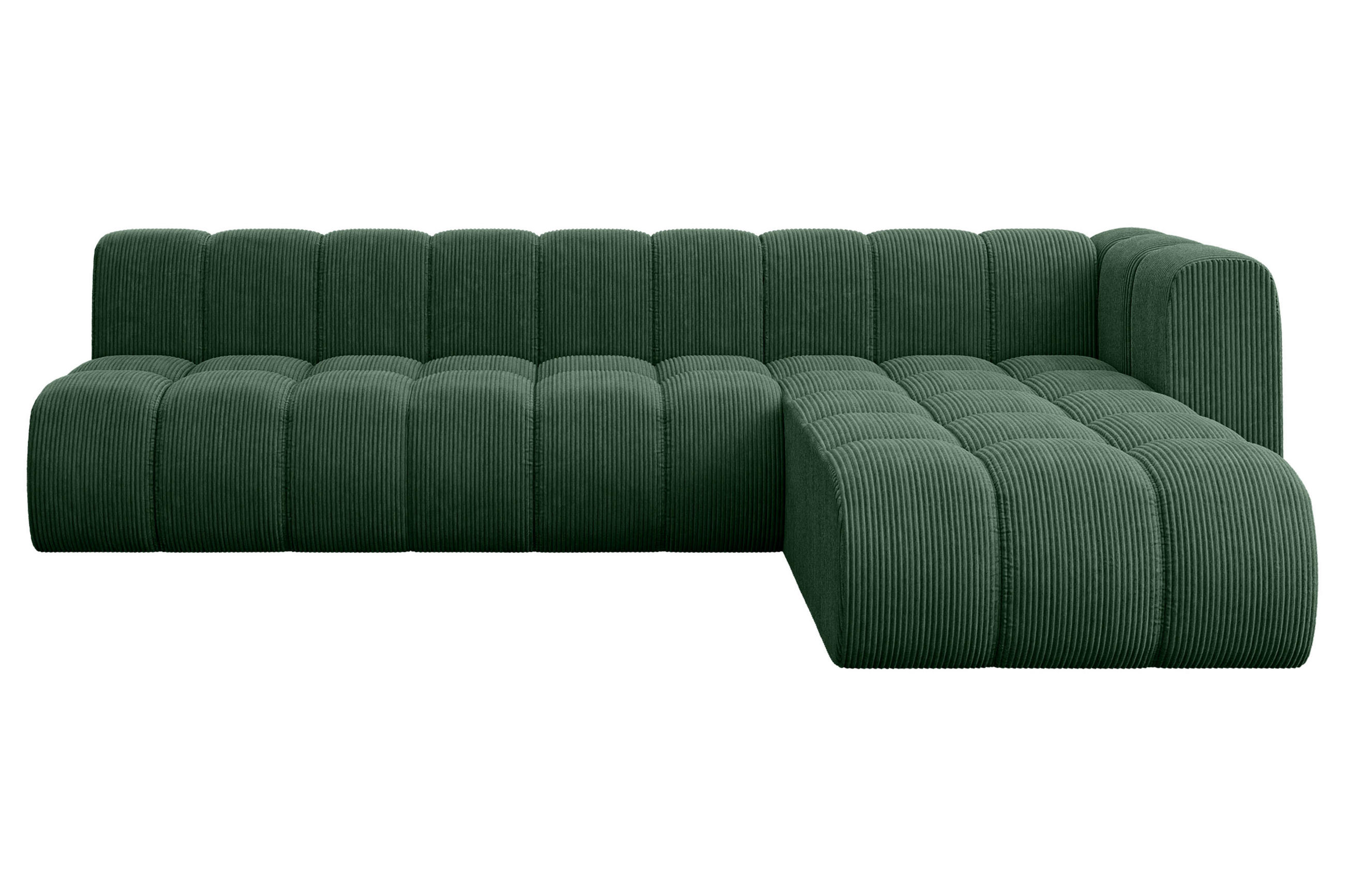 Altdecor Ecksofa Grün 296x177 cm
