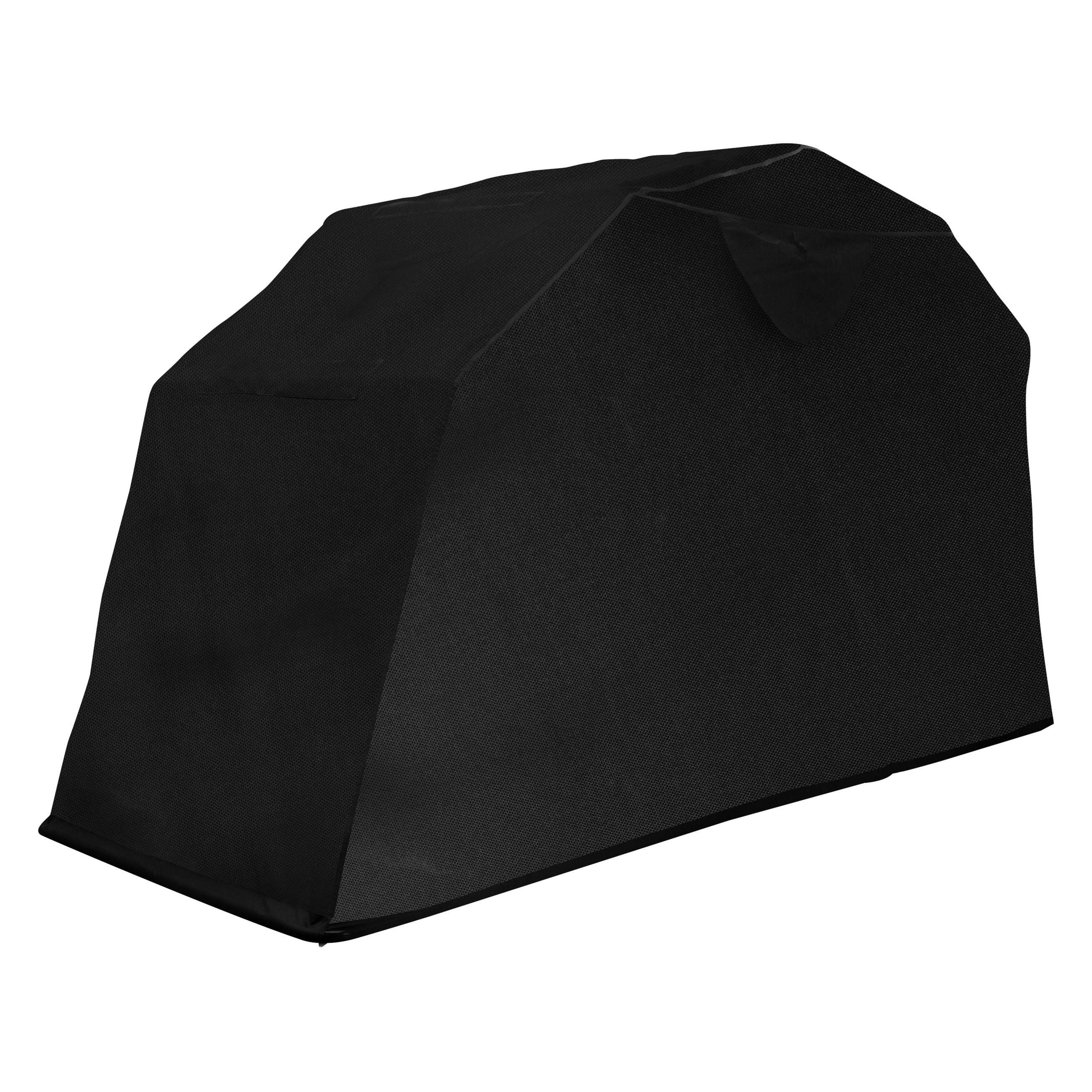 MOTORRAD GARAGENZELT XL - Schwarz, Textil (105/1/270cm) - Monstershop