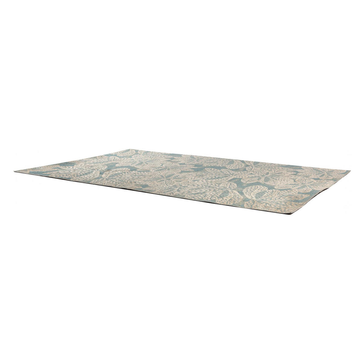 RECYCELTER OUTDOOR-TEPPICH Ariane stahlgrau 160 x 230 cm - Edelstahlfarben, Textil (160/230cm) - Vivaraise