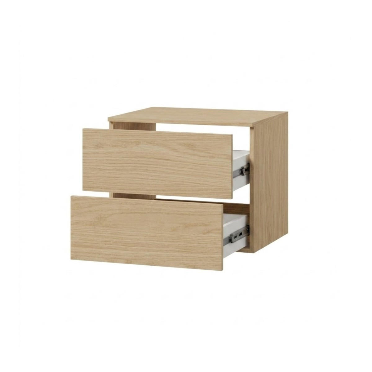 WASCHTISCHUNTERSCHRANK Color 2S 60 Frühlings-Eiche - Eichefarben, Holzwerkstoff (60/50/45cm) - mzm24