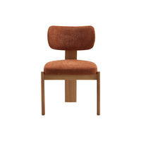 STUHL - 56 cm x 60 cm - holz - terracotta Wilana - Terracotta, Holz/Holzwerkstoff (56/85/60cm) - Vente-Unique