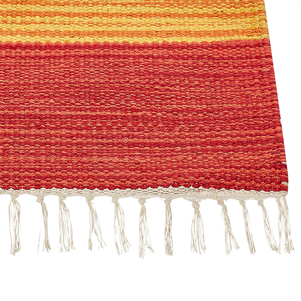 KELIM-TEPPICH Kamaris 300/80 cm - Multicolor, Textil (80/300cm) - Beliani