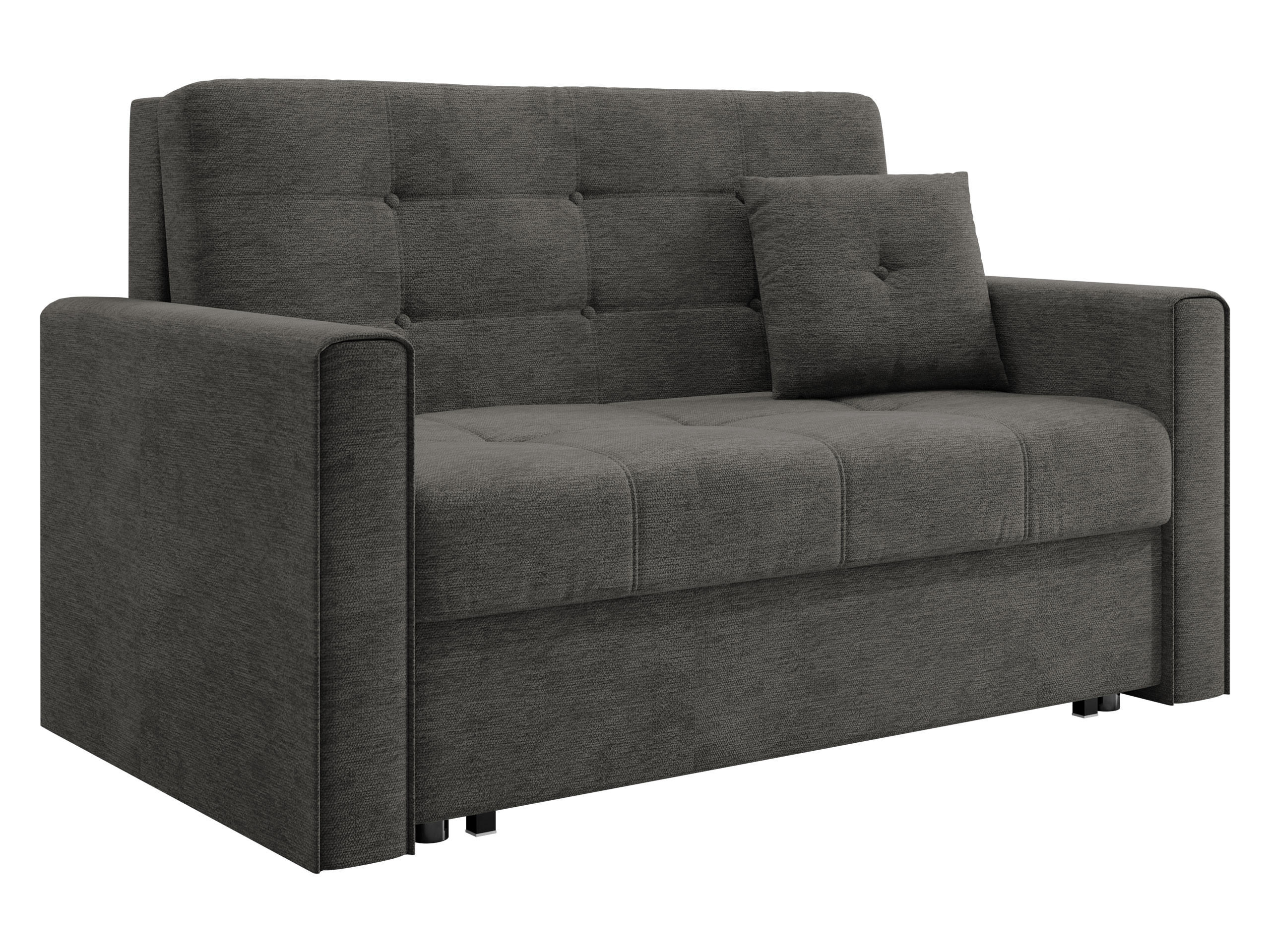 SCHLAFSOFA Viva Lux II - Dunkelgrau, Holz/Textil (133/85/98cm) - MIRJAN24