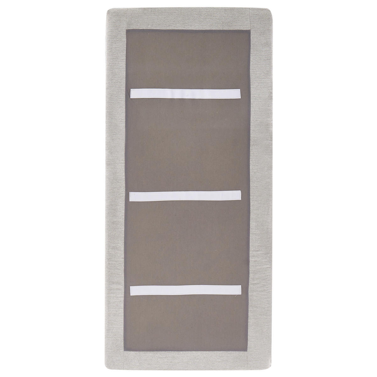 CHAISELONGUE-RECHTSSEITIGE Stoff Grau Yerres - Dunkelgrau/Schwarz, Textil (168/79/87cm) - Beliani