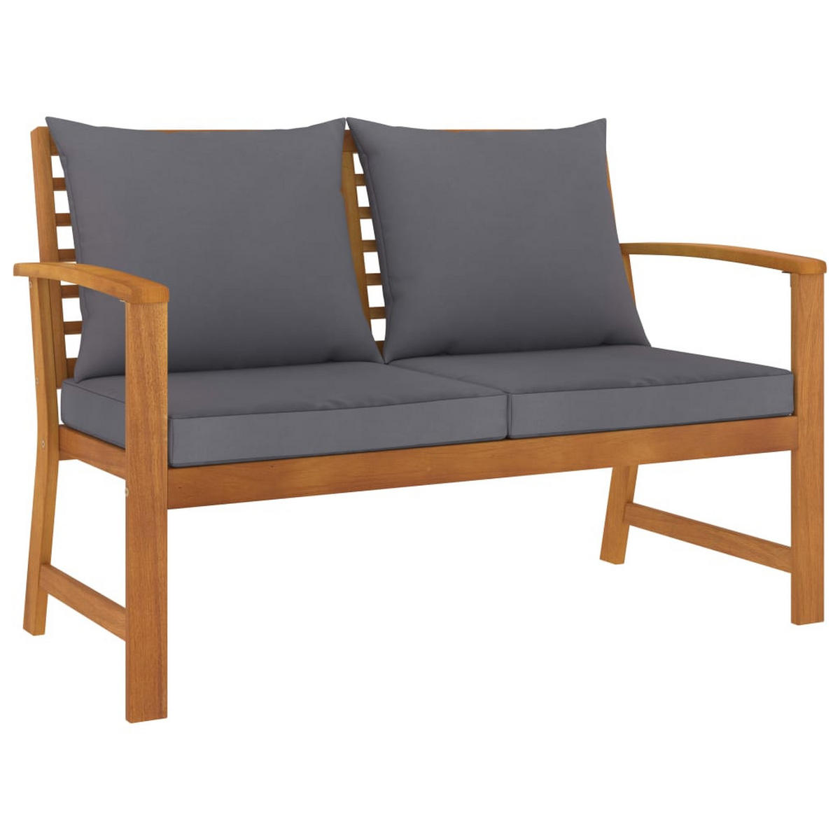 GARTENSET Reif 3-teilig - Grau, Holzwerkstoff - Nettlife