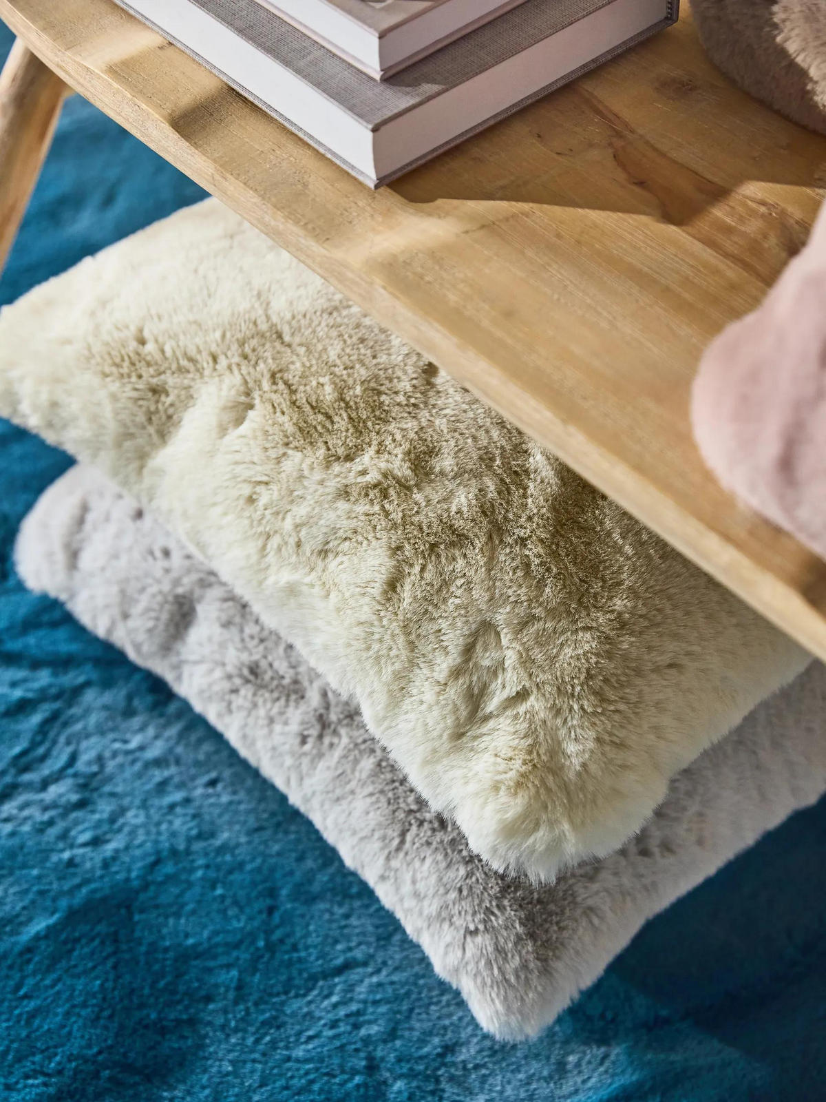 KISSENBEZUG Dave Cream 45x45 cm - Creme, Textil (45/45cm) - benuta Nest