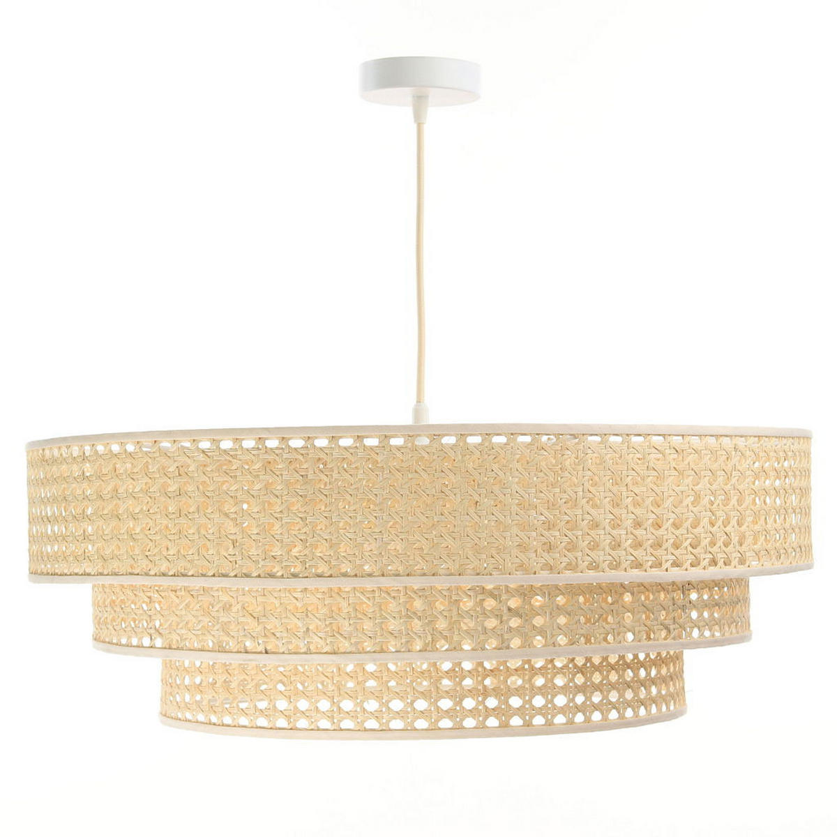 HÄNGELEUCHTE Beige 60/20 cm - Beige, Kunststoff (60/1.55/20cm) - ONZENO