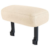 OUTDOOR-ARMLEHNE - Beige, Textil/Metall (25/38/53cm) - home24