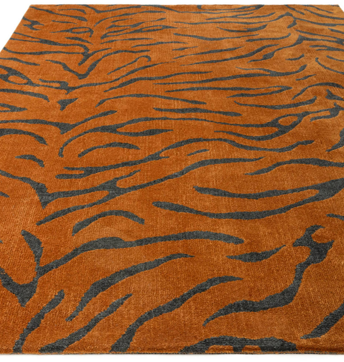 TEPPICH modern Flachgewebe SAVAGE Orange 160 x 230 cm - Orange, Textil (160/230cm) - Novatrend
