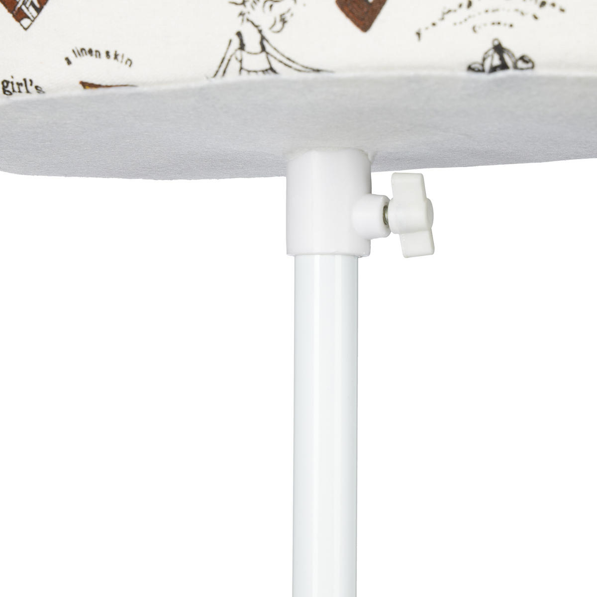 KRAJČÍRSKA busta - viacfarebná, drevo/textil (41/34cm) - Relaxdays