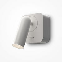 WANDLEUCHTE Mirax - Weiß - 8.5/6.3/6.5 cm - Weiß, Metall (6.3/6.5/8.5cm) - Maytoni