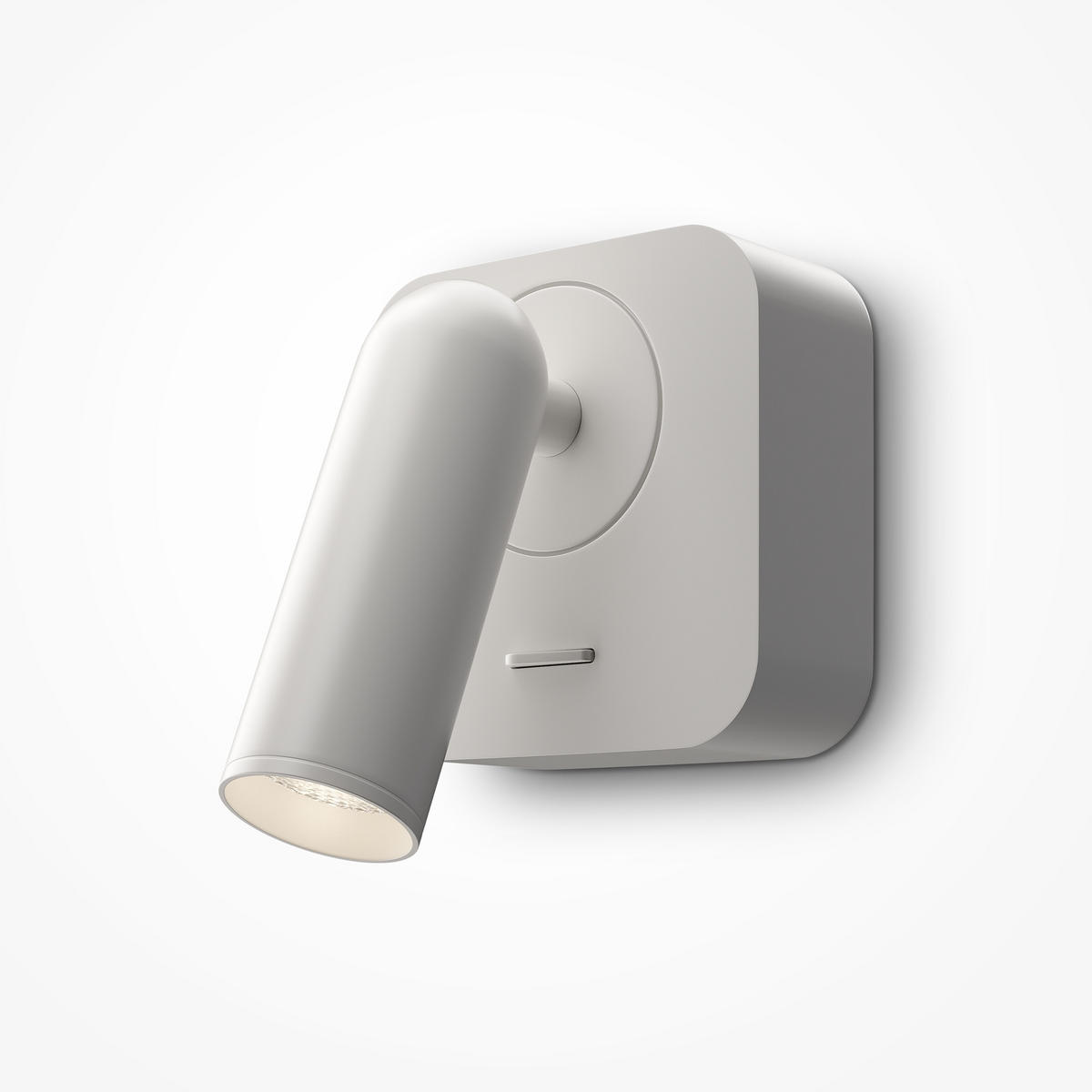 WANDLEUCHTE Mirax - Weiß - 8.5/6.3/6.5 cm - Weiß, Metall (6.3/6.5/8.5cm) - Maytoni