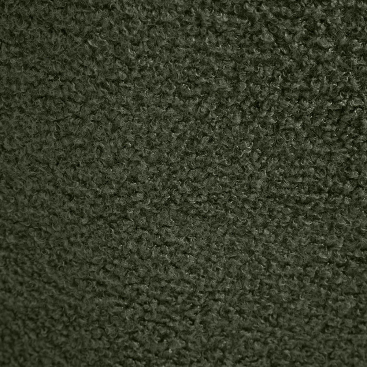 SESSEL Gaïa Moderner skandinavischer aus khakifarbenem Frotteestoff - Akaziefarben/Grün, Holz/Textil (66.5/98/80.5cm) - Sicaan
