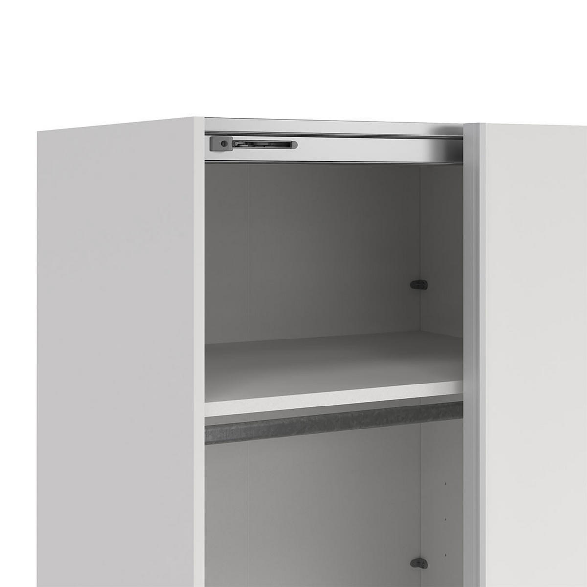 SCHIEBETÜRENSCHRANK, Como, Weiß, Holzwerkstoff, 244 x 67 x 221 cm - Weiß, Holzwerkstoff (244/221/67cm) - ebuy24