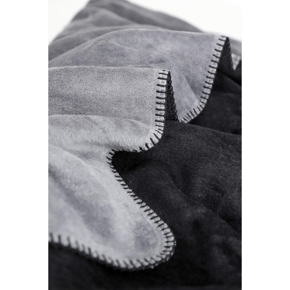 WOHNDECKE COVER - Anthrazit, Textil (150/200cm) - Sportalm Kitzbühel