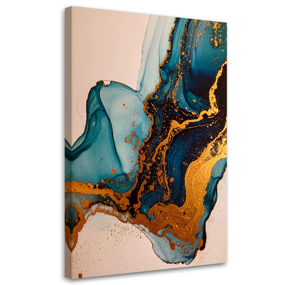 Feeby Leinwandbild, Mehrfarbig 70x100 cm