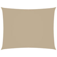 SONNENSEGEL Oxford-Gewebe Rechteckig 3,5x4,5 m Beige - Beige, Textil (450/350cm) - furnicato