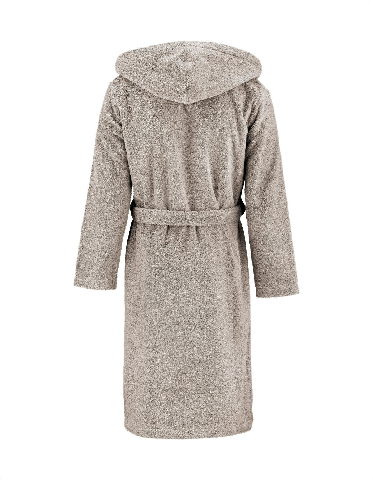 BADEMANTEL Herren Sandgrau - Sandfarben, Textil (XLnull) - Herzbach Home