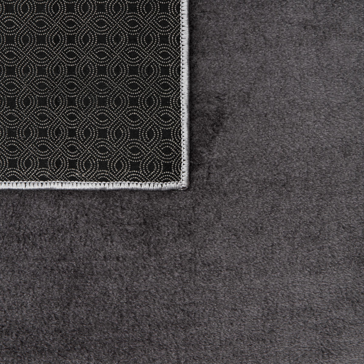 TEPPICH CUDDLE Schwarz 300/400 cm - Schwarz, Kunststoff (300/400cm)