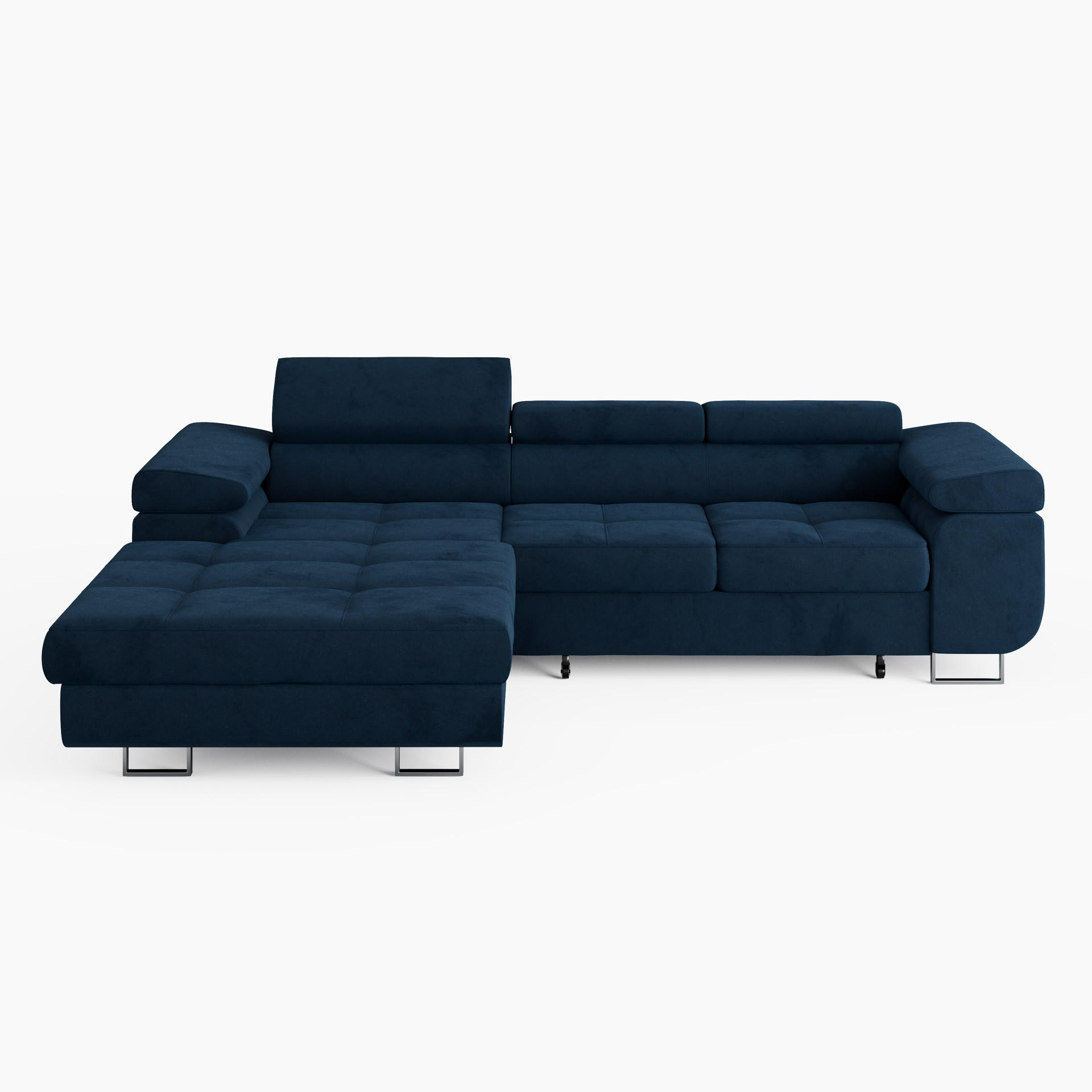 Barchello Ecksofa Dunkelblau 280x205 cm