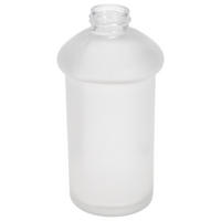 ERSATZSEIFENSPENDERGLAS PIAZZA & LUCENTE, satiniertes Glas - Weiß, Glas (7/14/7cm) - bremermann