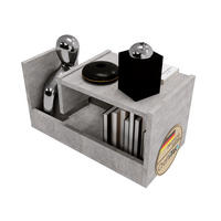 WOHNZIMMERTISCH für Couch 3 mögliche Aufstellmöglichkeiten Grau 33/60/34cm - Grau, Holzwerkstoff (33/60/34cm) - CraftPAK