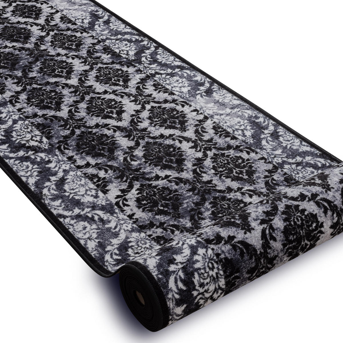 LÄUFER Antirutsch ROMANCE 80/100 cm - Grau, Textil (80/100cm) - rugsX