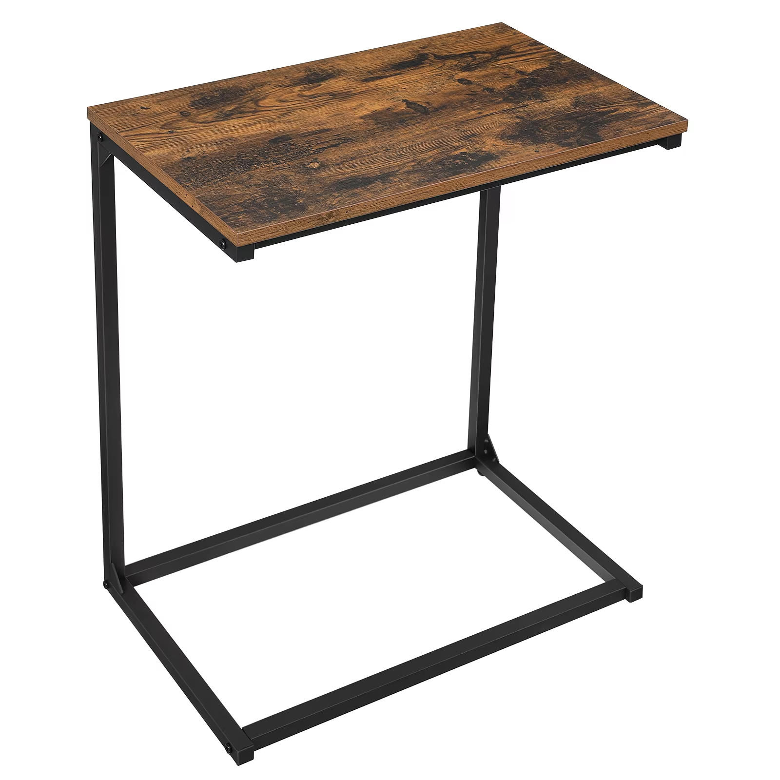 BEISTELLTISCH 55x66x35 kleiner Sofatisch Kaffeetisch - Braun, Metall (55/35/66cm) - Kaket