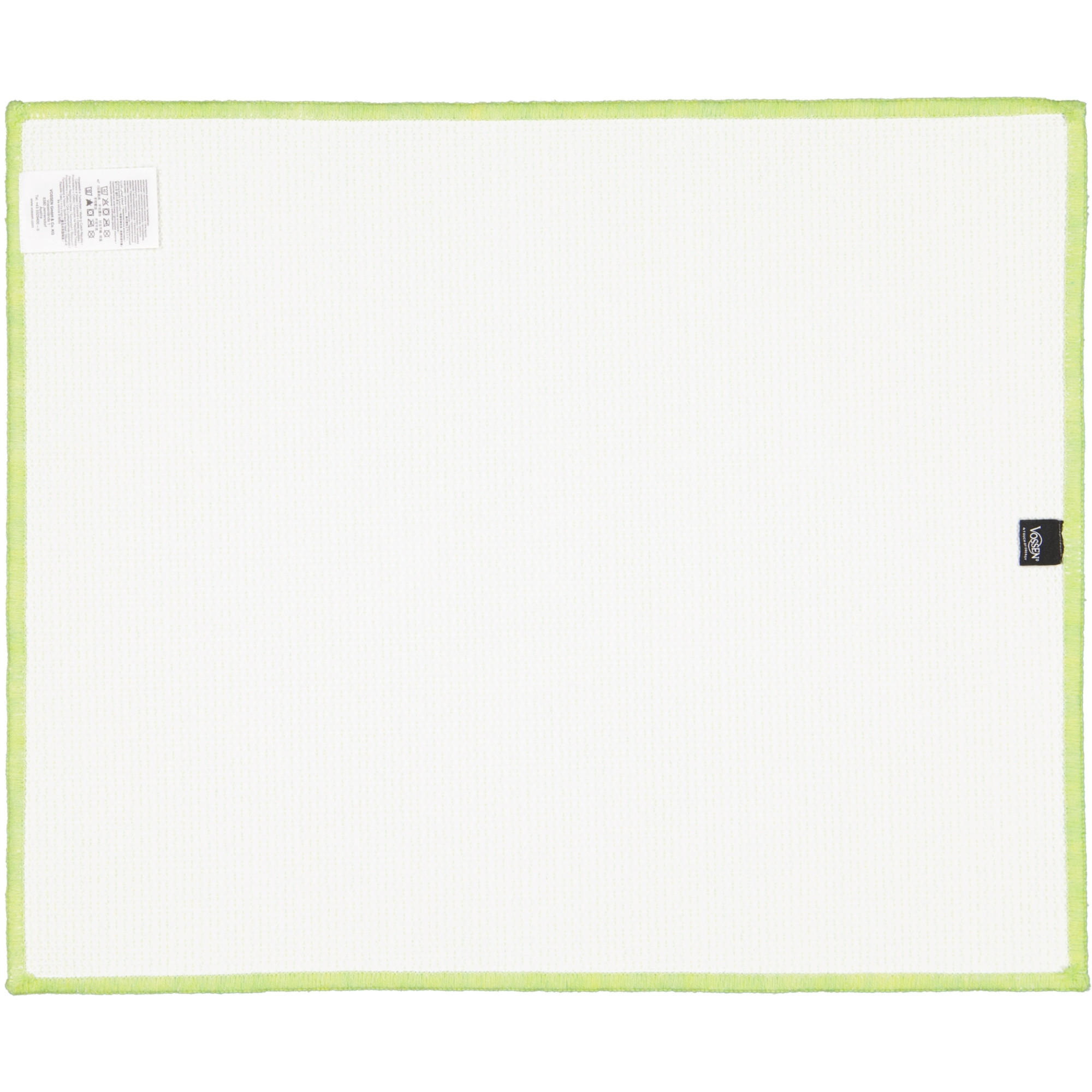 BADTEPPICH Limette 50/60 cm  - Limette, Basics, Textil (50/60cm) - Vossen