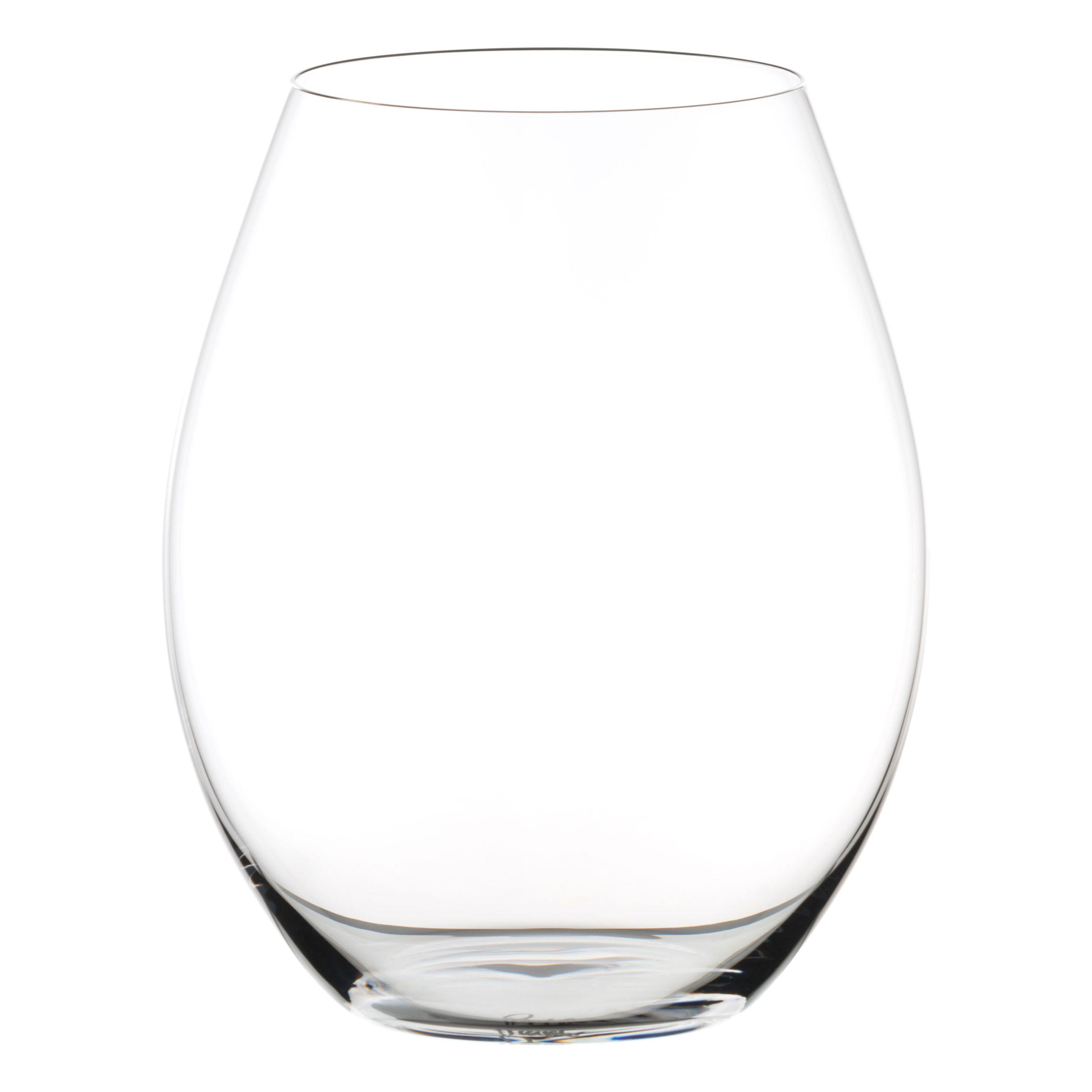 ROTWEINGLAS Big O Syrah, 2er Set, Hochwertiges Glas, 570 ml - Transparent, Glas (0.57L) - Riedel