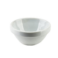 DIPSCHALE Basic weiß 7/7/3 cm Porzellan - Weiß, Keramik (7/7/3cm) - Mondex