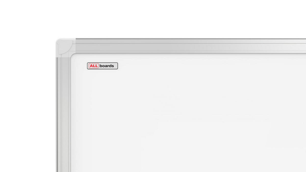 WHITEBOARD Magnetisch 120x80cm TSC7 Alurahmen - Weiß, Metall (120/80/1.5cm) - ALLboards