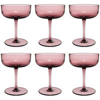 SEKTSCHALEN / DESSERTSCHALEN Like Glass Grape 100 ml 6er Set - Pink, Glas (0.1L) - like.Villeroy & Boch