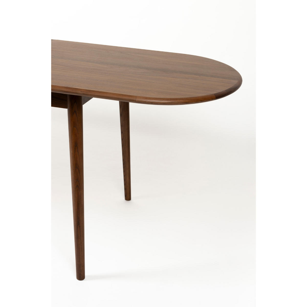 ESSTISCH Twist Ausziehbarer 185/240x90 cm Walnuss - Braun, Holzwerkstoff (240/90/76cm) - Zuiver