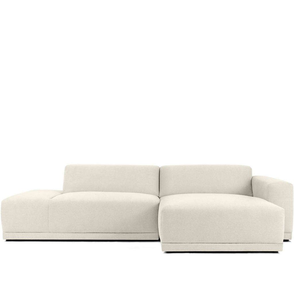 Thumbnail - Konsimo® Ecksofa, Creme, Textil, 5-Sitzer, L-Form,L-Form, 280x160 cm, Wohnzimmer, Sofas & Couches, Wohnlandschaften, Eck...