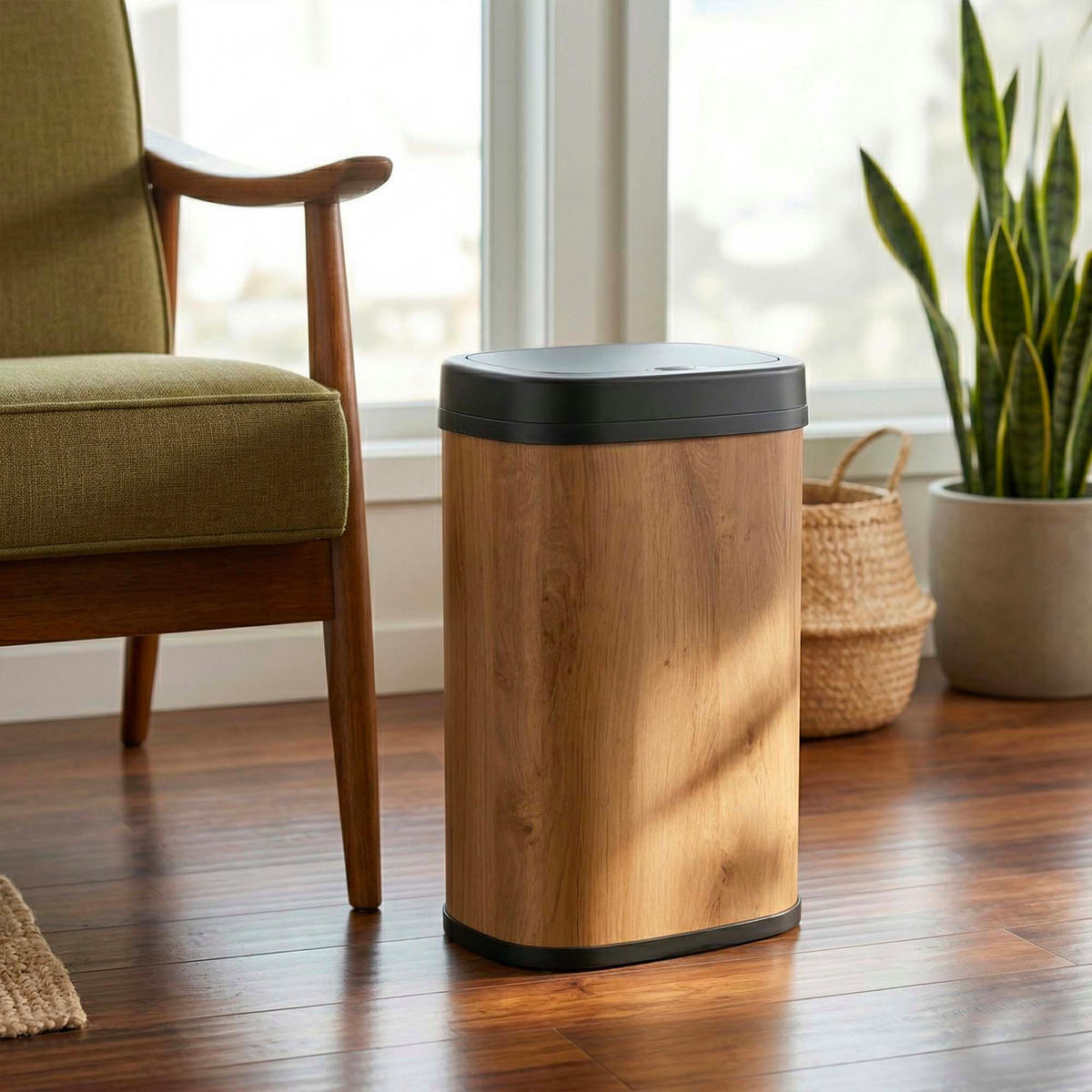 AUTOMATISCHER Küchenmülleimer MAJESTIC hellbraun - Hellbraun, Metall (29/62/40cm) - Kitchen Move