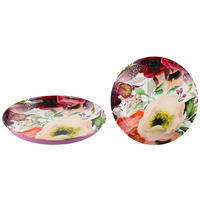 TABLETTSCHALE Sea of Blossom - Multicolor, Metall (38/3/38cm) - FURNARO