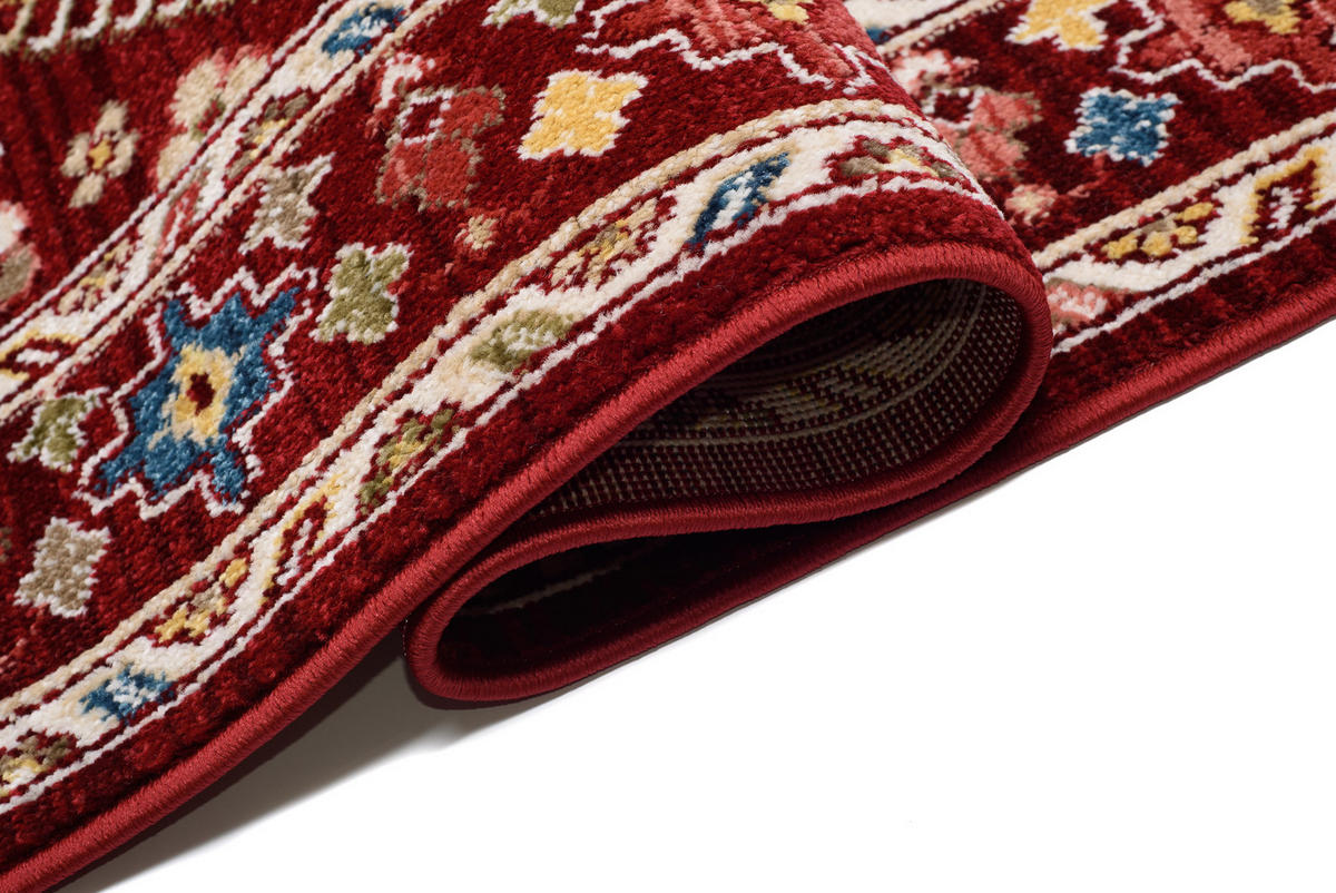 TEPPICH RIVIOLI Rot 80/150 cm - Rot, Textil (80/150cm) - Tapiso