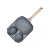 EIERPFANNE aus Marmor KB7828 - Grau, Metall (41/19.2/2.8cm) - Klausberg 