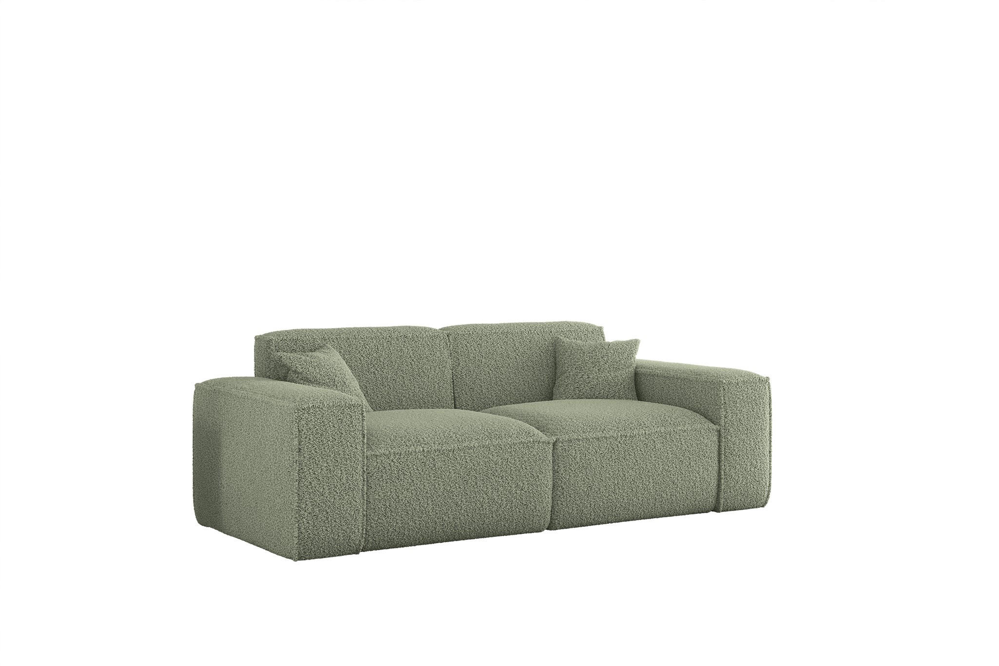 SOFA 2-sitzer Celes Premium In Sven - Grün, Holzwerkstoff/Textil (182/73/90cm) - Fun Möbel