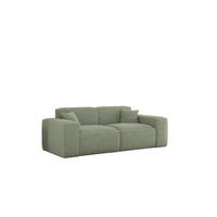 SOFA 2-sitzer Celes Premium In Sven - Grün, Holzwerkstoff/Textil (182/73/90cm) - Fun Möbel